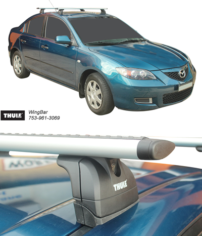 Thule Mazda 3 roof racks